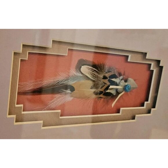 Ross & Cleo Wersonick Navajo Native American Sand Art Kachina Dolls Shadow Box - Picture 7 of 12